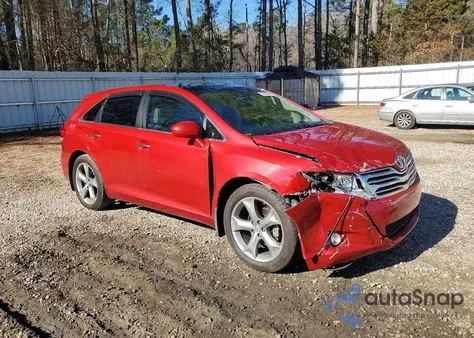 2012 Toyota Venza Le z USA, uszkodzony, nr VIN 4T3BK3BB0CU064512